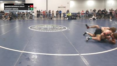 144 lbs Round Of 32 - Samson Mckissick Staley, NY vs Anthony DePaul, NJ