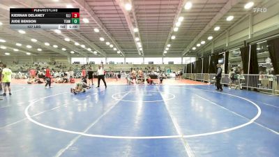 127 lbs Round Of 32 - Kiernan Delaney, Illinois Menace vs Jude Benson, Team Barracuda MS