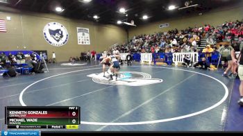 132 lbs Cons. Round 2 - Michael Wade, Monache vs Kenneth Gonzales, Central East