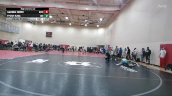 138 lbs Cons. Round 3 - Hayden Smith, Mechanicsburg vs Ryder King, Barnesville