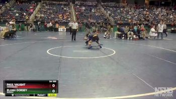 3A 106 lbs Cons. Round 2 - Elijah Dorsey, Dudley vs Paul Vaught, Swansboro