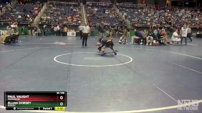 3A 106 lbs Cons. Round 2 - Elijah Dorsey, Dudley vs Paul Vaught, Swansboro