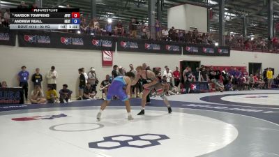 92 kg Semis - Karson Tompkins, Air Force Regional Training Center vs Andrew Reall, Bears RTC