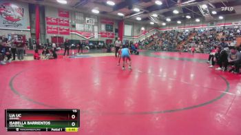 115 lbs Cons. Round 4 - Lia Uc, Oxnard vs Isabella Barrientos, Centennial