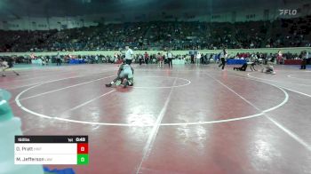 150 lbs Consi Of 32 #2 - Oakley Pratt, Hinton Comets vs Maliki Jefferson, Highlander Wrestling