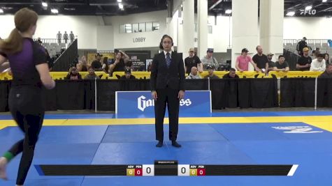 Katherine Elizabeth Marr vs Morgan Faye Wilson 2025 World IBJJF Jiu-Jitsu No-Gi Championship