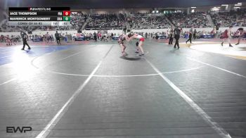 133 lbs Consi Of 64 #2 - Jace Thompson, Prague vs Maverick Montgomery, Skiatook Bulldog Wrestling