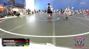 92 lbs Round 3 (4 Team) - Gabriel Hutchison, East Kansas Eagles Gold vs Tyson Lamm, Potentially Dangerous