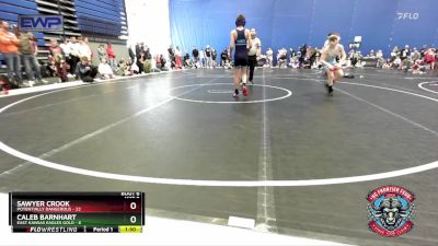 92 lbs Round 3 (4 Team) - Gabriel Hutchison, East Kansas Eagles Gold vs Tyson Lamm, Potentially Dangerous