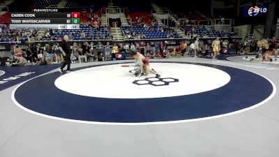 144 lbs Cons. Sub-rd Of 64 - Nicholas Berrena, PA vs Breyden Buee, ND