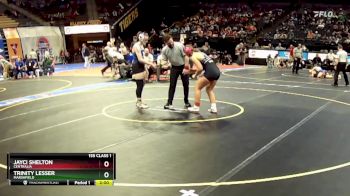 155 Class 1 lbs Quarterfinal - Jayci Shelton, Centralia vs Trinity Lesser, Marshfield