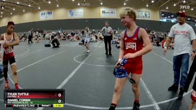 88 lbs Round 1 (6 Team) - Daniel Corbin, Mat Assassins Black vs Tyler Tuttle, Cali Red