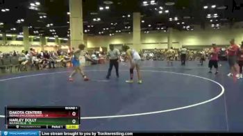 160 lbs Round 1 (10 Team) - Harley Dolly, Nauman Blue vs Dakota Centers, Indiana Smackdown White