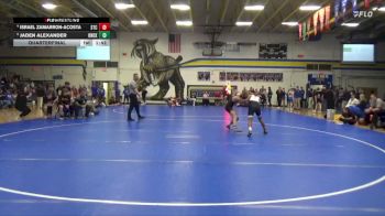 126 lbs Quarterfinal - Israel Zamarron-Acosta, South Tama County vs Jaden Alexander, Knoxville
