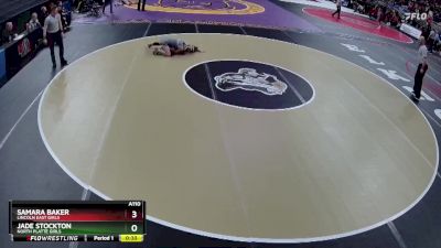 Cons. Round 3 - Jade Stockton, North Platte Girls vs Samara Baker, Lincoln East Girls