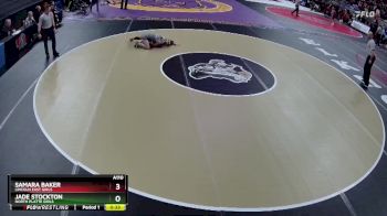 Cons. Round 3 - Jade Stockton, North Platte Girls vs Samara Baker, Lincoln East Girls