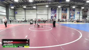 76 lbs Rd# 7- 10:45am Saturday Final Pool - Noah Molina, Terps XPress vs Jack Aponte, NCWAY National Team