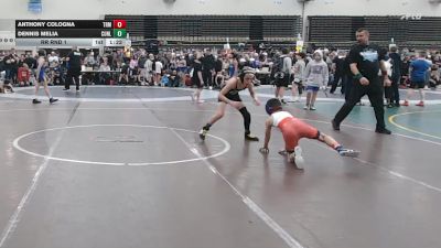 77 lbs Rr Rnd 1 - Anthony Cologna, Triumph Maze ESC vs Dennis Melia, Cunliffes Corner Tan - ESC