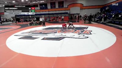 125 lbs Cons. Round 4 - Shelton Chastain, Ozarks vs Joey Sikorsky, North Central (IL)