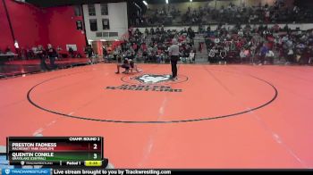 157 lbs Champ. Round 2 - Kaiden Fitterer, MILTON (WI) vs Gonzalo Gomez, ROUND LAKE