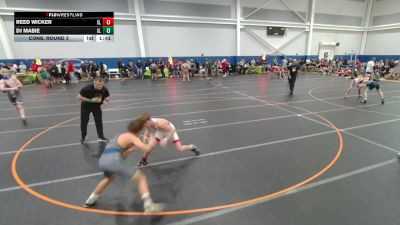 126 lbs Cons. Round 3 - Reed Wicker, Unattached vs Dj Mabie, Skyline