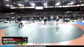 120 lbs Champ. Round 1 - Logan Shaver, Meridian vs Kelton Gonzales, Syracuse