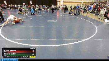 138 lbs Cons. Round 3 - Blaine Baird, KS vs Gavin Garcia, TX