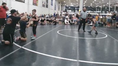 67 lbs Semifinal - Maverick Davis, Diamond State Inferno - EL vs Ace Beltz, Team Stay Ready - EL