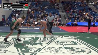 184 lbs Cons. Round 4 - Ryan Clink, Cal Poly vs Sage Adie, Cal Poly Humboldt
