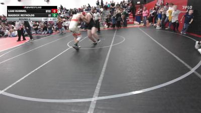 160-173 lbs Round 2 - Maddox Reynolds, Albert Gallatin vs Liam Hummel, Meyersdale