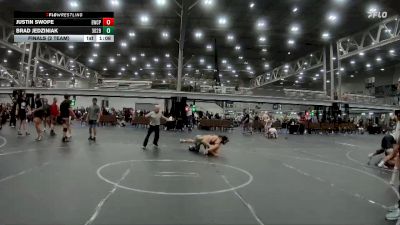 157 lbs Finals (2 Team) - Brad Jedziniak, Team 302 Blue vs Justin Swope, EsteBuilt Patriots