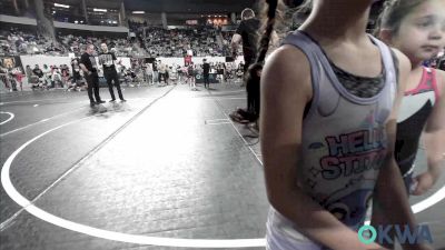 40 lbs Consi Of 4 - Blakely Ponce, Raw Wrestling Club vs Ameliah Ortiz, Bridge Creek Youth Wrestling
