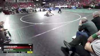 D2-126 lbs Champ. Round 1 - Jackson Blaken, Gale-Ett.-Tr./Mel.-Min. vs Mason Mau, Belleville/Mont./N. Gl.