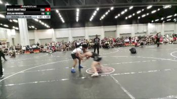 120 lbs Round 1 (4 Team) - Elias Martinez, Top Rank Hawks Wrestling vs Dylan Rivera, Fuller Wrestling Center