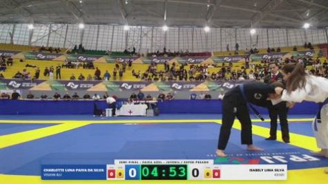ISABELY LIMA SILVA vs CHARLOTTE LUNA PAIVA DA SILVA 2026 FPJJ Circuito Paulista GI Etapa 3