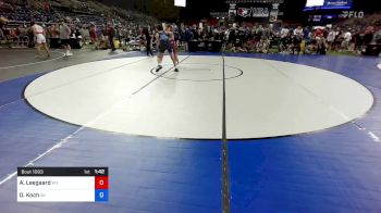 132 lbs Rnd Of 32 - Ashton Leegaard, Wyoming vs Declan Koch, Wisconsin