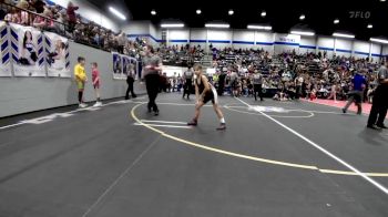 60 lbs Rr Rnd 1 - Mazelyn Mooney, Geary Youth Wrestling vs Katie Burrows, Noble Takedown Club