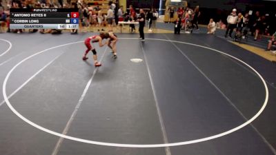 140 lbs Quarters - Antonio Reyes II, IL vs Corbin Long, MN