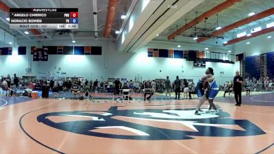 157 lbs Champ. Round 1 - Angelo Chierico, Palm Wrestling Academy vs Horacio Bowen, Prince George