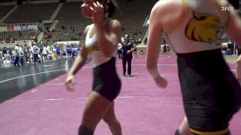 145 lbs Round 2 (8 Team) - Jenna Moening, Randolph vs Madeline Kubicki, Presbyterian