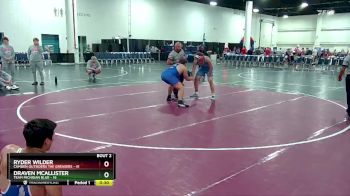 215 lbs Champ Round 1 (16 Team) - Sean O`Keefe, Team Michigan Blue vs Caleb Gaskin, Camden Outsiders The Greasers