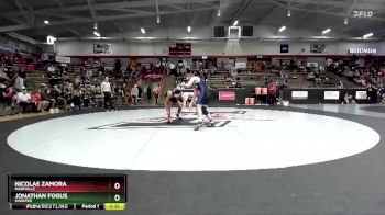 157 lbs Cons. Round 3 - Nicolas Zamora, Maryville vs Jonathan Fogus, Shorter