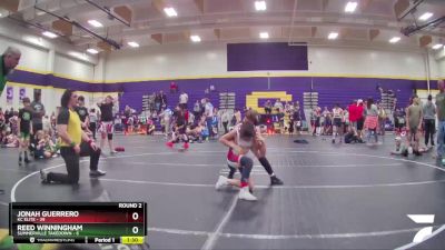 80 lbs Round 2 (6 Team) - Jonah Guerrero, KC Elite vs Reed Winningham, Summerville Takedown