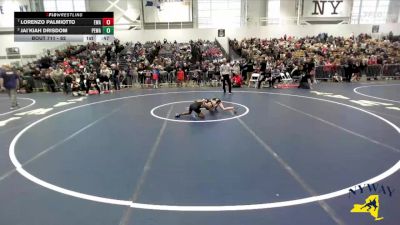 62 lbs Quarterfinal - Lorenzo Palmiotto, Empire Wrestling Academy vs Jai`kiah Drisdom, Purple Eagles Wrestling Academy