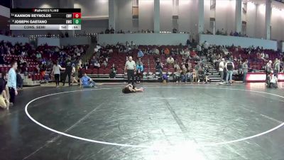 56 lbs Cons. Semi - Joseph Gaetano, Front Royal Wrestling Club vs Kannon Reynolds, Wild Buffalo Wrestling Club