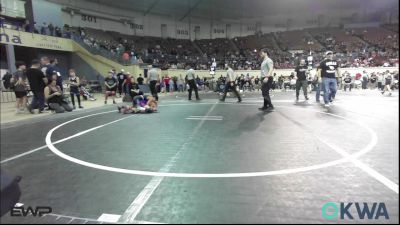 70 lbs Final - Joseph Kidwell, Raw Wrestling Club vs Maddix Spencer, Keystone Kids Wrestling Club