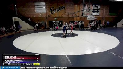 63 lbs Round 3 - Tate Strait, Marsh Valley Wrestling Club vs Adrian Kanownik, Boise Youth Wrestling
