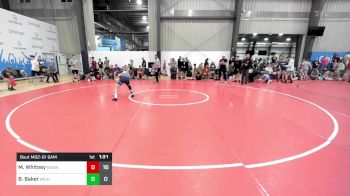 116 lbs Rr Rnd 1 - Mason Whitney, Mat Assassins vs Brady Baker, Michigan Grapplers