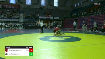 184 lbs Consi Of 8 #2 - Solo Mthethwa, Harvard vs Mahonri Rushton, Utah Valley