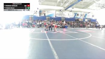 113 lbs Champ. Round 1 - Thomas Shields, Wichita-North Hs vs Tyson Wills, Olathe East